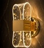 Golden Novelty Wall Light Set of 1