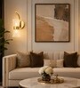 Golden Novelty Wall Light Set of 1