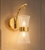 Golden Novelty Wall Light Set of 1