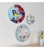 Decorative Wall Plates In Colorful Humming Bird Design Set Of 3