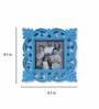 Decorative Wooden Photo Frame Set of 3  Antique finish in Blue Colour