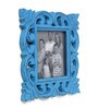 Decorative Wooden Photo Frame Set of 3  Antique finish in Blue Colour