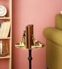 Decorative Working Man Set Of 2 Gold Aluminium Bookends