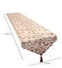 Brown Fabric 80x12 Inches Table Runner