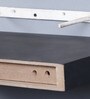 Engineered Wood Floating Wall Shelf in Black Colour