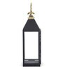 Decorous Black Metal Table Lantern