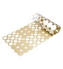 Tiansh Coin Golden Synthetic  Table Runner