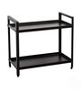 Black Mild Steel 2 Tier Multipurpose Countertop Kitchen Organizer