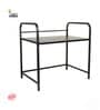 Black & Gold Mild Steel Premium Microwave & OTG Stand For Kitchen Counter