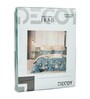 Green Floral 180 TC Polyester Bedsheet With Single Size Bedsheet With 1 Pillow Cover