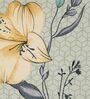 Green Floral 180 TC Polyester Bedsheet With Single Size Bedsheet With 1 Pillow Cover