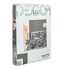 Grey Floral 180 TC Polyester Bedsheet With Single Size Bedsheet With 1 Pillow Cover