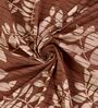 Red Floral 180 TC Polyester Bedsheet With Single Size Bedsheet With 1 Pillow Cover