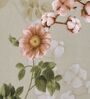 Green Floral 180 TC Polyester Bedsheet With Single Size Bedsheet With 1 Pillow Cover