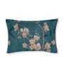 Green Floral 180 TC Polyester Bedsheet With Single Size Bedsheet With 1 Pillow Cover