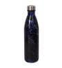 Deep 1 Ltr Blue & Black Glass (Set of 2) Bottle