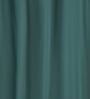 Deep Teal Teal Blue Cotton 230 GSM  Solid 5 Feet Room Darkening Eyelet Window Curtains (2 Pc)