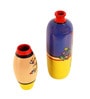 Deer Giraffe (Set of 2) Multicolour Terracotta Floor Vase