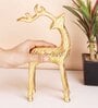 Deer Gold Metal Figurine