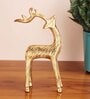 Deer Gold Metal Figurine