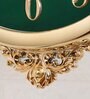 Green Plastic Retro Double Sided Platform Clock