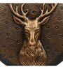 Deer Head Decorative Wall Art (Gold , 26.7cm)