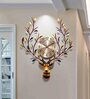 Deer Horn Wall Clock