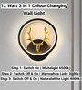 Deer Horn Novelty Wall Lamp Round Design Set of 2