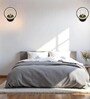 Deer Horn Novelty Wall Lamp Round Design Set of 3