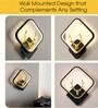 Deer Horn Novelty Wall Lamp Square Design Set of 2