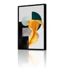 Motif Multicolour Engineered Wood Framed Canvas Wall Painting