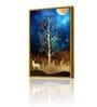 Deer Multicolour Engineered Wood Framed Canvas Wall Painting