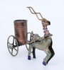 Deer Multicolour Metal Pen Stand