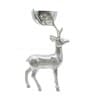 Deer Sculpture Metal Table Vase
