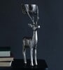 Deer Silver Metal Tealight Holder