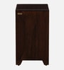 Delft Sheesham Wood Shoe Rack In Scratch Resistant Walnut Finish With Floral Print
