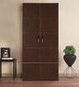 Delhi 2 Door Wardrobe in Brown Maple Finish