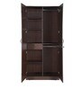 Delhi 2 Door Wardrobe in Brown Maple Finish