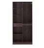 Delhi 2 Door Wardrobe in Brown Maple Finish