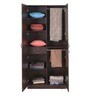 Delhi 2 Door Wardrobe in Brown Maple Finish