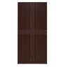 Delhi 2 Door Wardrobe in Brown Maple Finish