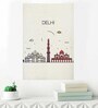 Delhi Canvas Unframed Art Print in 12inches x 18 inches