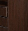 Delhi Dressing Unit in Brown Maple Finish