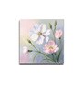 Pink and White Blooms Canvas Printed Wall Painting Stretch Canvas Frame