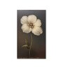 White Flower Canvas Series Vintage Printed Wall Painting Stretch Canvas Frame