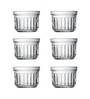 Delice Transparent Glass ( Set of 6 ) Dessert Bowls