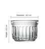 Delice Transparent Glass ( Set of 6 ) Dessert Bowls