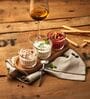 Delice Transparent Glass Aperitif Set Delice Dessert Bowls