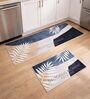 Delicius Moment Non-Slip Kitchen Mat Cushioned Anti-Skid Floor Mats Set of 2