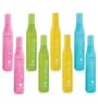 Della Square 350 ml Multicolor Plastic (Set of 8) Water Bottle